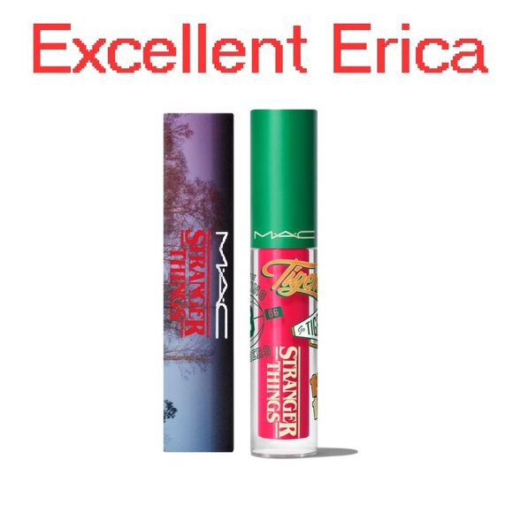 CHOOSE SHADE ✅ MAC Lipglass / X Stranger Things Lip Gloss ✨ NIB - Picture 3 of 16